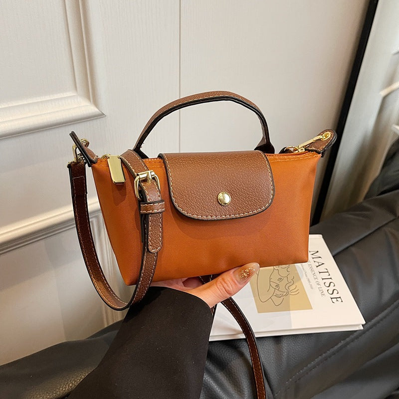 Women's High-end Nylon Dumpling Crossbody Handbag