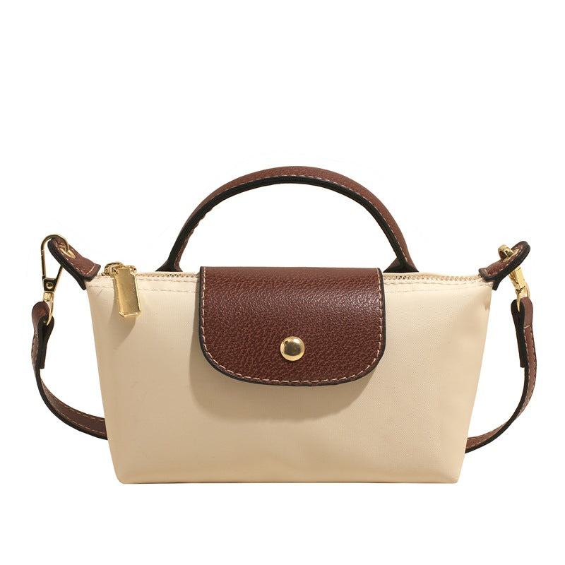 Women's High-end Nylon Dumpling Crossbody Handbag