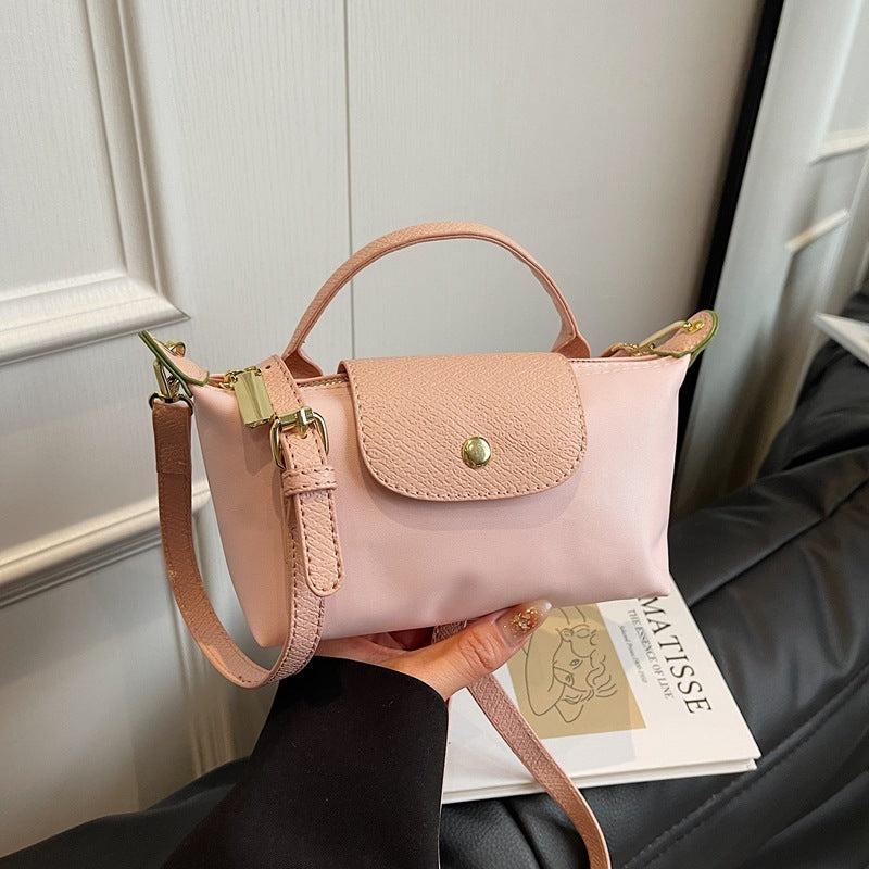 Women's High-end Nylon Dumpling Crossbody Handbag
