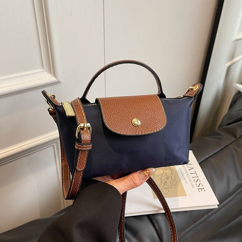 Women's High-end Nylon Dumpling Crossbody Handbag
